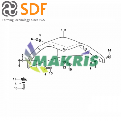 ΠΛΑΣΤΙΚΟ ΦΤΕΡΟΥ RH SDF GROUP 0.008.7798.0/10