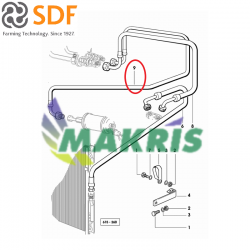 ΣΩΛΗΝΑΚΙ ΕΞΑΕΡΙΣΜΟΥ/AIRCONDITION SDF GROUP 0.008.9757.3/30 ΓΝΗΣΙΟ