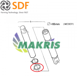 ΤΣΙΜΟΥΧΑ ΜΠΟΥΚΑΛΑΣ ΥΔΡΑΥΛΙΚΟΥ DEUTZ DX/DX6/DX7 SDF 04337333 ΓΝΗΣΙΑ