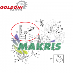 ΑΚΡΟΜΠΑΡΟ ΠΛΗΡΕΣ ΜΕ ΗΜΙΜΠΑΡΟ GOLDONI MAXTER 60/70 SERIES 00033607